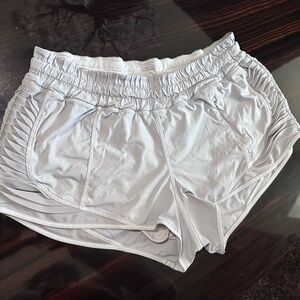 lululemon athletica Light Gray Athletic Shorts
